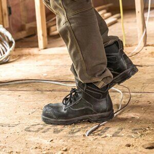 NWT Royer 5605GT Black Agility Airflow With Pareshok Bumper Toe Men's Workboot 9